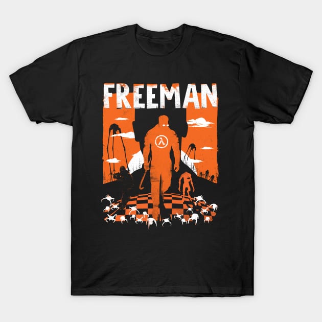 Freeman T-Shirt by technofaze